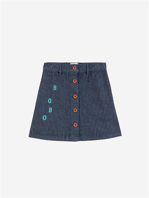 Bobo Choses Bobo Denim Nederdel Navy Blue  Navy Blue 4-5 Years  Blå  4-5 år  Piger