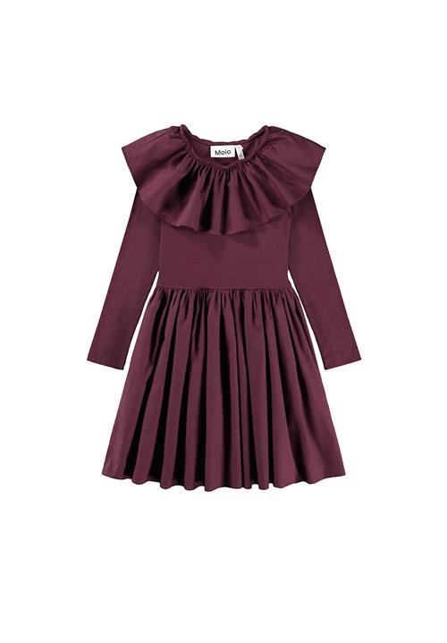 Molo Cille Dress Ls Forestberry Forestberry 92/98 cm  Rød  92/98 cm  Piger