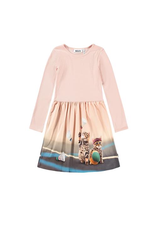 Molo Credence Dress Ls Catletics Catletics 98/104 cm  Lyserød  98/104 cm  Piger
