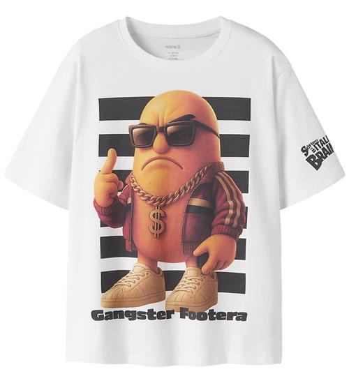 Name It T-shirt - NkmAsp - LNoos - Bright White