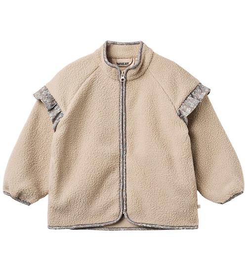 Wheat Fleecejakke - Teddy - Ellena - Grey Moon