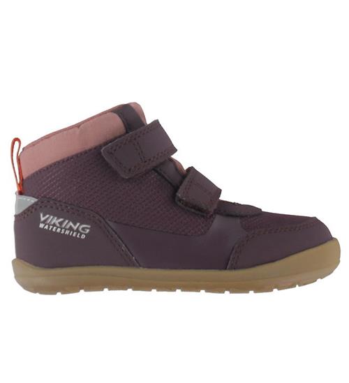 Viking Støvler - Aspen Barefoot Mid WP 2V - Plum