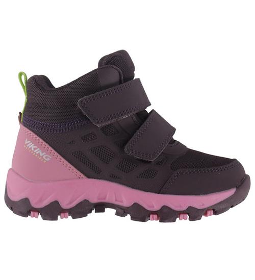 Viking Støvler - Track Mid WP 2V - Plum/Multi