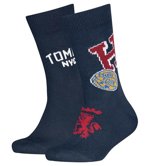 Tommy Hilfiger Strømper - 2-pak - Navy