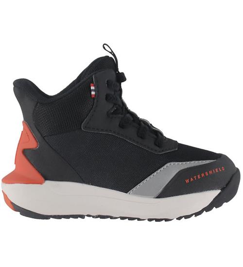 Viking Støvler - QuickGo Mid WP - Black/Red