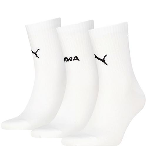 Puma Strømper - 3-pak - Short Crew - Hvid