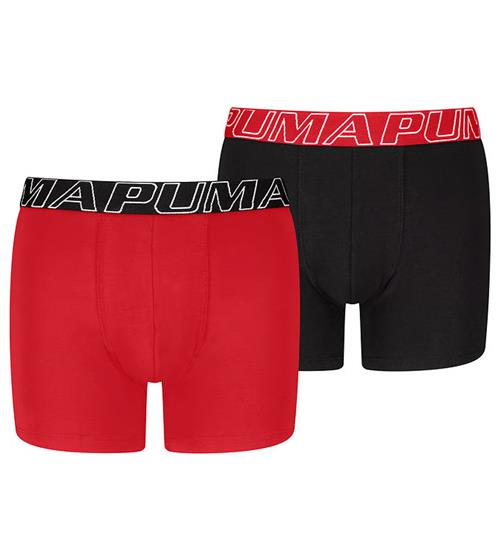 Puma Boxershorts - 2-pak - Rød/Sort