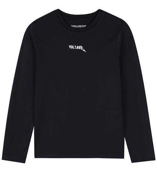 Zadig & Voltaire Bluse - Sort m. Print
