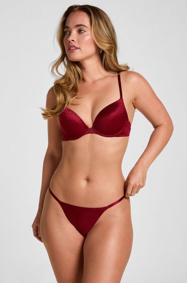Hunkemöller Thong Jackie Rød