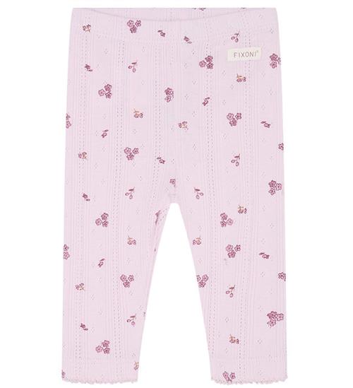 Fixoni Body l/æ - Leggings - Pointelle - Pale Lilac