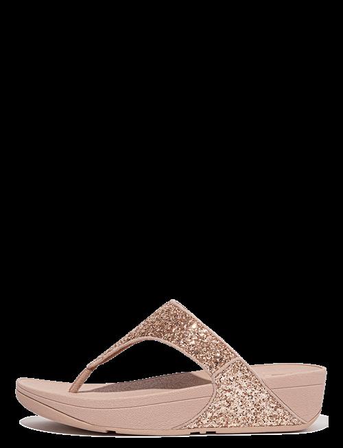 FitFlop | Lulu Glitter Toe-Thongs | 42