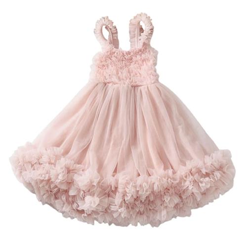 DOLLY by Le Petit Tom Tylkjole Lyserød 6-8 Y  Lyserød  6-8 år  Piger