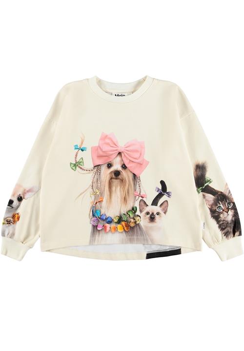 Molo Reniza T-Shirts Long Sleeves Photoshoot Photoshoot 164 cm  Creme  164 cm  Piger