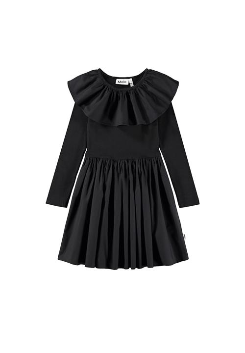 Molo Cille Kjole Black  Black 110/116 cm  Sort  110/116 cm  Piger