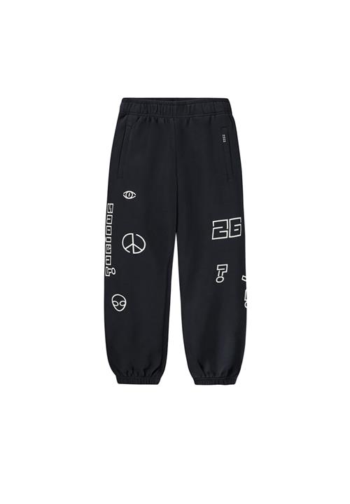 Molo Allen Soft Pants Black Black 110 cm  Sort  110 cm  Drenge