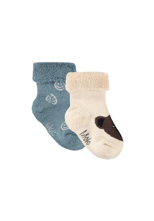 Molo Nodda 2-pak Babysokker Twilight Blue  Twilight Blue 17-19 EU  Blå  17-19 EU  Drenge