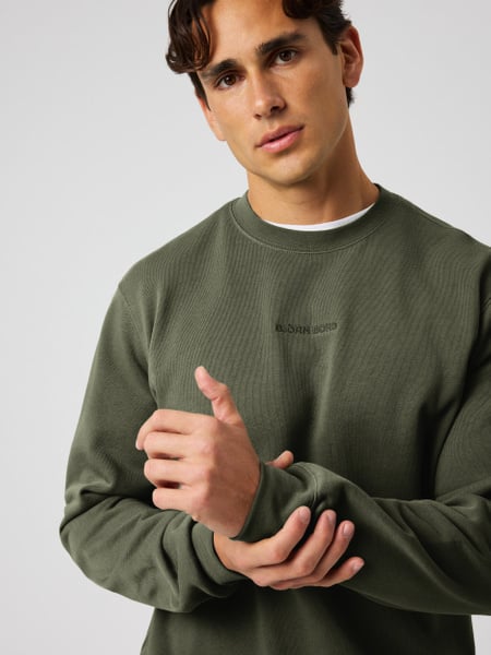 Björn Borg Borg Classic Sweatshirt Grøn, XXL