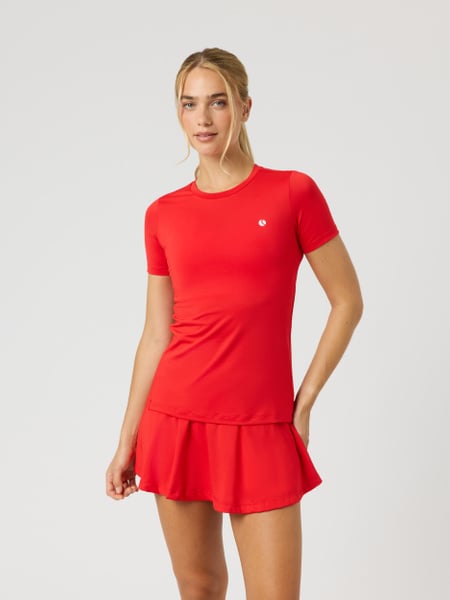 Björn Borg Ace Slim T-shirt Rød, XS