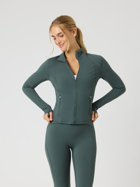 Björn Borg Borg Soft Zip Midlayer Grøn, M