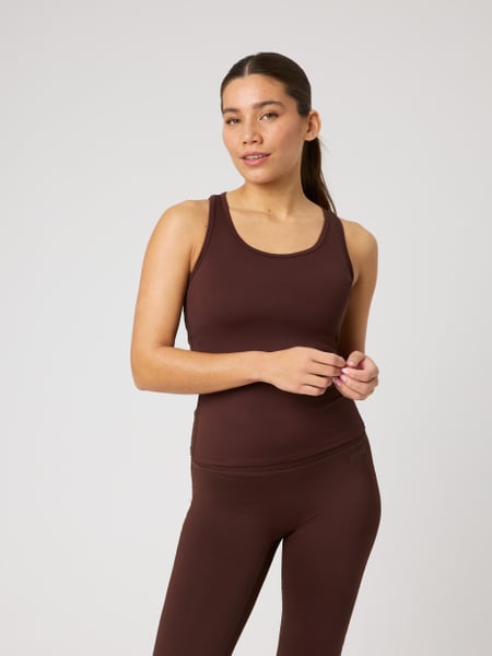 Björn Borg Borg Soft Racerback Tank Top Brun, XS