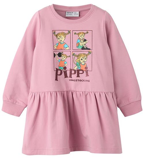 Name It Kjole - Sweat - NmfAsta - Pippi - Lilas