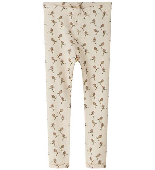 Lil Atelier Leggings - NmfGayo - Slim - Turtledove/Artichoke