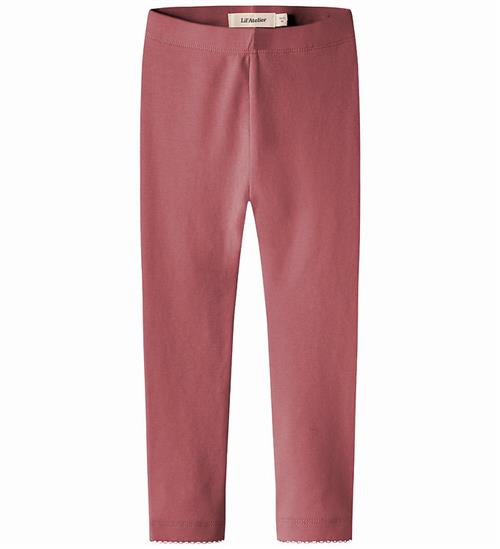 Lil Atelier Leggings - NmfGayo - Slim - Withered Rose