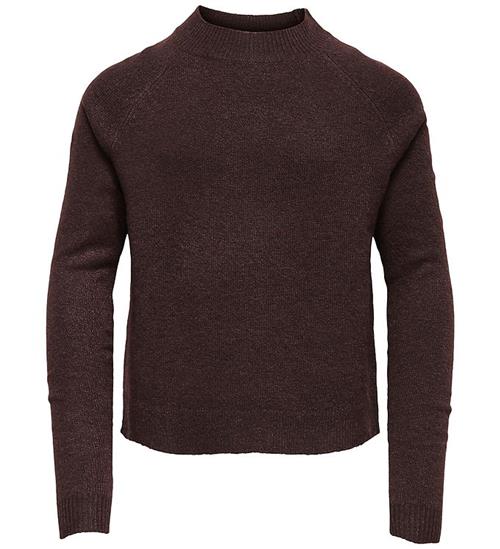 Kids Only Bluse - KogRica - Noos - Strik - Chocolate Torte/Melan