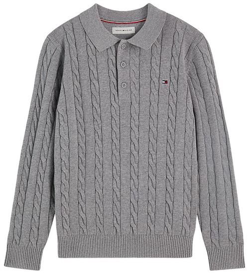 Tommy Hilfiger Bluse - Strik - Grey Heather