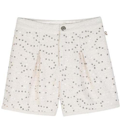 Billieblush Shorts - Ivory m. Pailletter