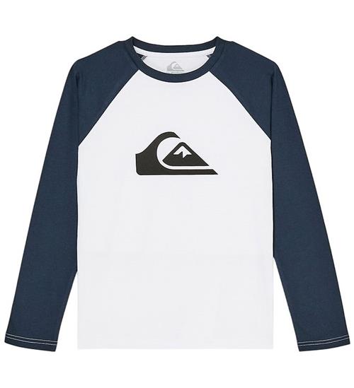 Quiksilver Bluse - EV Comp Raglan - Dark Navy m. Logo