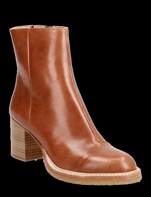 ANGULUS | Bootie - Block Heel - With Zippe | 40