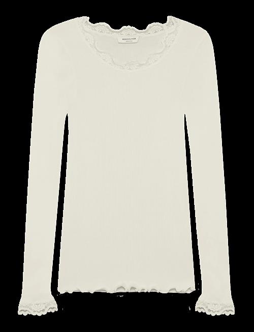 Rosemunde | Rwbabette Silk Ls Lace T-Shirt | S