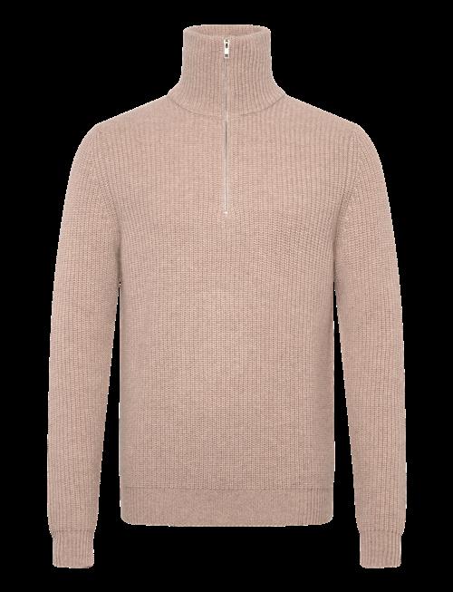 Davida Cashmere | Man Chunky Rib Half Zip | L