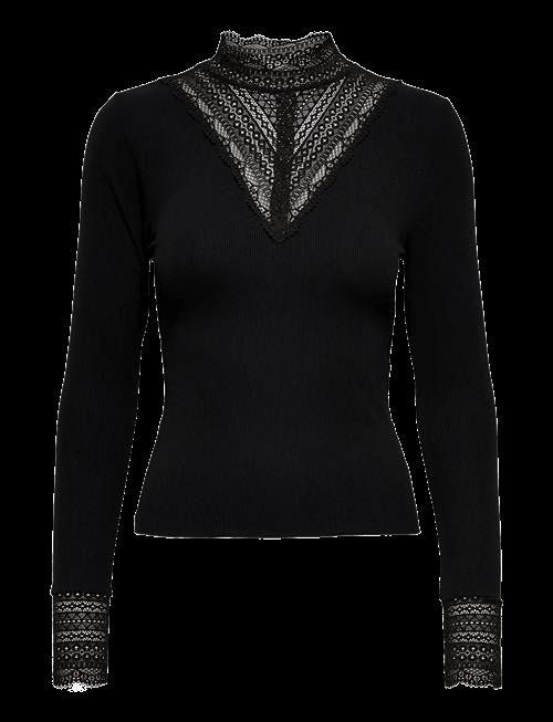 ONLY | Onltilde L/S High Neck Lace Top Jrs Noos | M