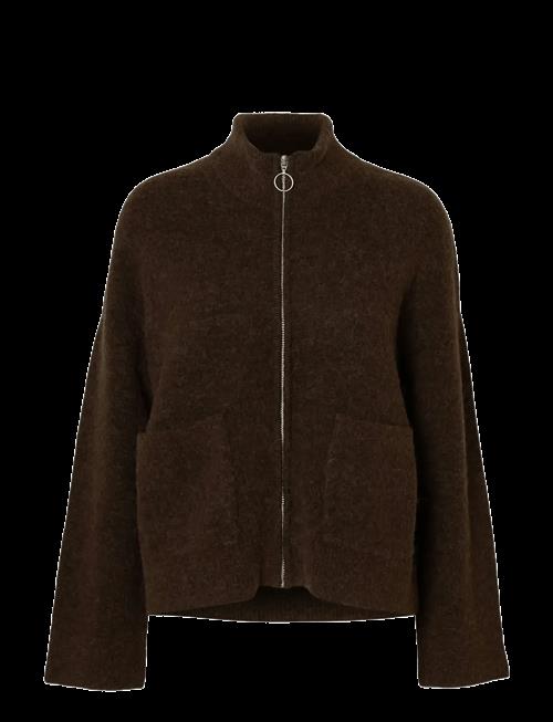 Selected | Slwsia Ras Ls Knit Zipper Cardigan Noos | S