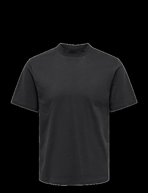 ONLY & SONS | Onsotis Life Reg Mock Neck Tee | S