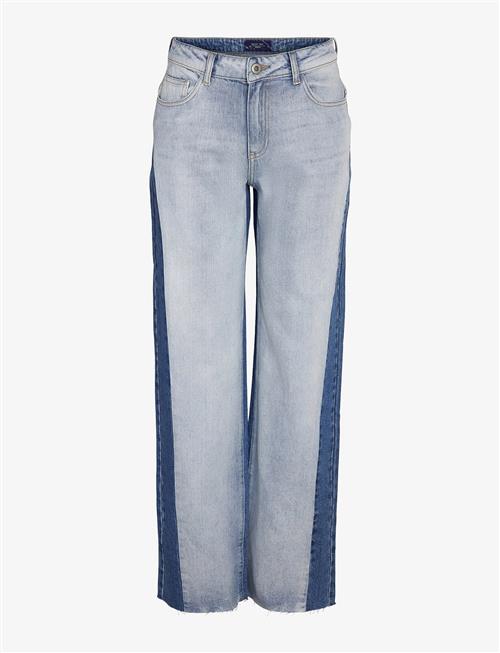 NOISY MAY | Nmrinna Nw Wide Jeans Colorblock | 26 x 32