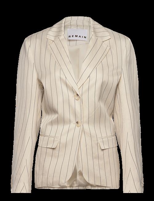 REMAIN Birger Christensen | Drapy Striped Blazer | 40