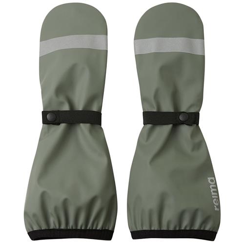 Reima Puro Regnvanter Greyish Green  Greyish Green-5 Y  Grøn  5 år  Drenge, Piger