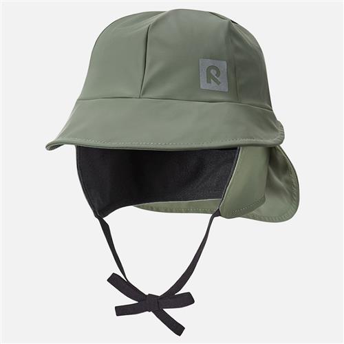 Reima Rainy Regnhat Greyish Green  Greyish Green-52 cm  Grøn  52 cm  Drenge, Piger