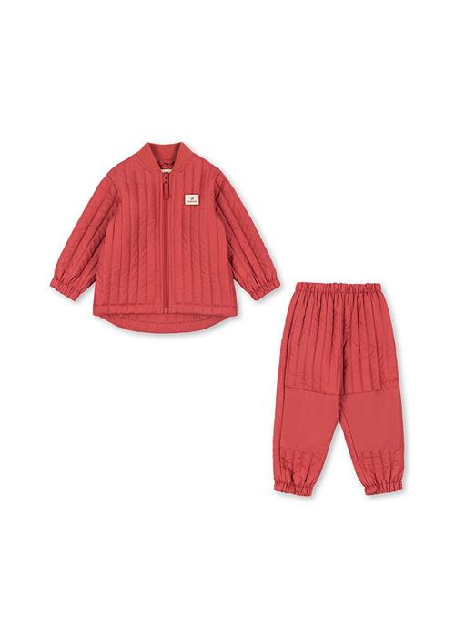 Konges Sløjd Evi Thermo Set Cardinal  Cardinal-4Y  Rød  4 år  Piger