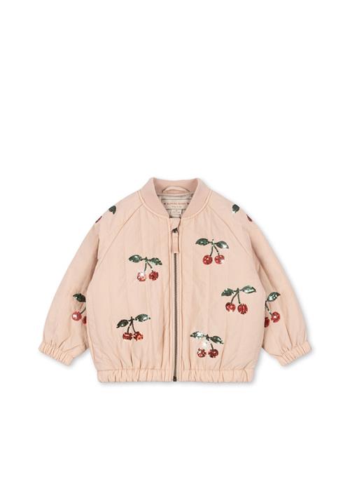 Konges Sløjd Juno Bomberjakke Med Pailletter Cameo Rose  Cameo Rose-5Y  Brun  5 år  Piger
