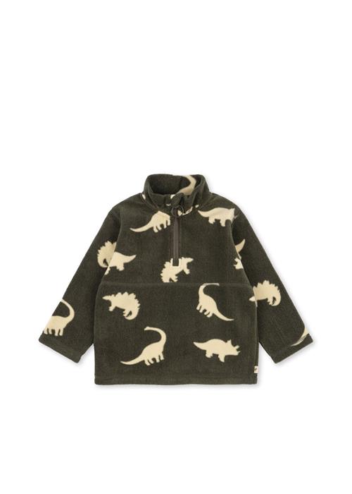 Konges Sløjd Tavi Fleece-sweatshirt Dino Silhouette  Dino Silhouette-3Y  Grøn  3 år  Drenge