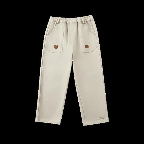 Donsje Amsterdam Kassim Bukser Biscotti  Biscotti-12-18 M  Creme  12-18 måneder  Piger