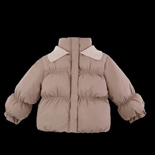 Donsje Amsterdam Suzan Pufferjakke Cloudy Rose  Cloudy Rose-3-4 Y  Lyserød  3-4 år  Piger