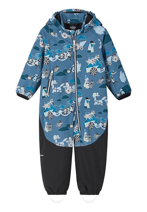 Reima Moomin Mjosa Softshell Coverall Blue Ocean Blue Ocean 104 cm  Blå  104 cm  Drenge