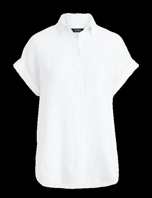 Lauren Ralph Lauren | Tissue Linen-Ss Shirt | L