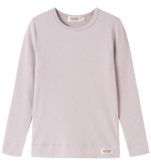 MarMar Bluse - Rib - Cloud Gray