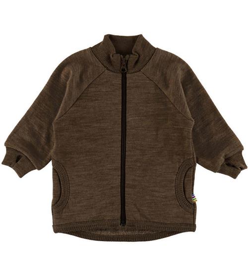 Joha Cardigan - Uld - Mørkebrun